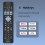 Telecomandă, Compatibil cu Philips TVs, Replacement pentru Philips Smart TVs, , , , , cu 6 Shortcut butoane 3