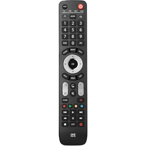 One para All Evolve 4 Comando universal para TV, Blu-ray & Audio URC7145 1