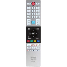 Ersatz REMOTE CT-8541 CT8541 30101774 RC42150P Fernbedienung kompatibel mit Toshiba UHD Frevieww 2018 2019 Ready HD TV