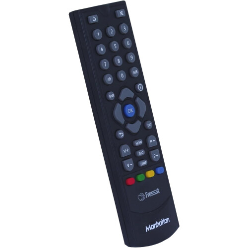 Replacement Comando compatível com Manhattan T1, SX Freesat HD - Enhanced TV Control Solution 2