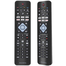 Diaľkové ovládanie, Kompatibilné s Philips TVs, Replacement pre Philips Smart TVs, , , , , s 6 Shortcut tlačidlá