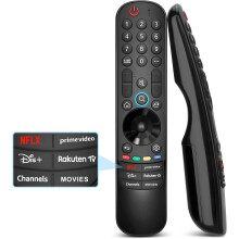 Replacement for LG TV-fjernkontroll, Kompatibel med alle LG Smart TVs, Universal for Magic Control MR24GA MR23GA MR22GN MR21GA