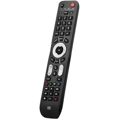 One para All Evolve 4 Comando universal para TV, Blu-ray & Audio URC7145