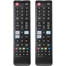 Replacement-för-Samsung-TV-Remote-Control, Universal Smart-Remote-för-Samsung 4K QLED FHD HD Crystal Smart TV (2 Pack)
