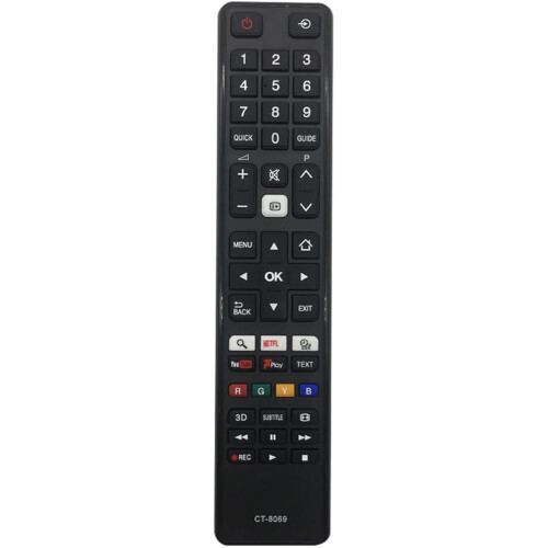 Replacement TOSHIBA Comando para Toshiba Smart TV - No Setup Needed