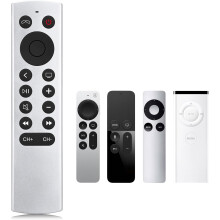 Replacement for Apple-TV-Remote, Fjernkontroll for Apple 4K/HD (NO Siri & Voice)