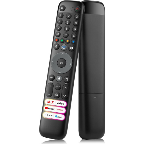 Universal do TCL Pilot, Replacement do TCL Google＆Android Smart TV z 6 Shortcut Keys