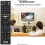 RMT-TX100D para sony tv Comando para sony bravia Comando para tv, Pre programming 5