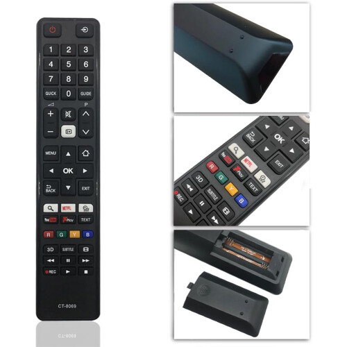 Replacement TOSHIBA Comando para Toshiba Smart TV - No Setup Needed 1