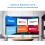Universal Vizio Comando para Smart TV XRT136 - Compatível com D, E, M, P/PX, V Series 4