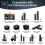 Replacement Telecomandă vocală generația a 3-a cu Voice Function fit pentru Smart TVs 4K/4K Max/Lite/Cube Stick, și fit pentru Smart TVs Cube 2