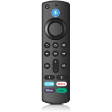 Voice Ersatzfernbedienung für All Fire-TV-StickSeries HD/Cube/Lite/4K/4K Max Stick Sprachfernbedienung Kompatibel mit Pioneer/Hisense Fire Smart TV