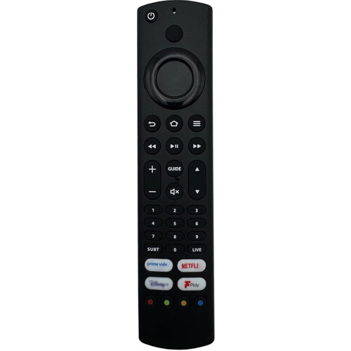 Rm-c3255 rm-c3253 para jvc Fire TV Comando substituto fit para jvc Comando Smart TV, Pre programmed, without voice function 1