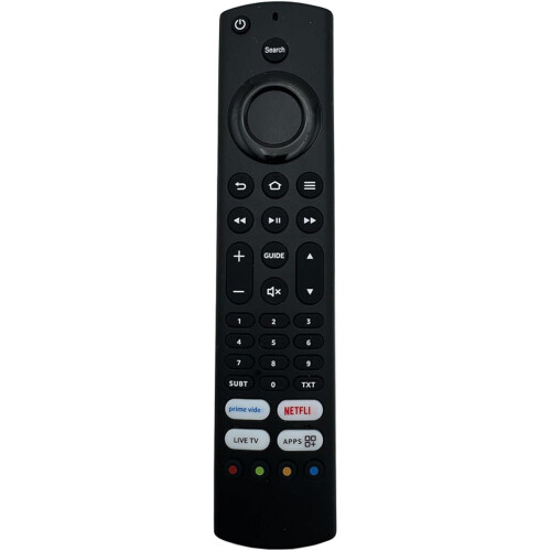 Rm-c3255 rm-c3253 para jvc Fire TV Comando substituto fit para jvc Comando Smart TV, Pre programmed, without voice function 2