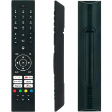 Replacement RC45137T TV Comando adequado para Bush 43FT24CA 40FT24CA - 32FT24CA 32HT24CA 24HT24CA Smart TiVo Freeview TV, com Tik Tok Button