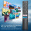 Voice Replacement för Samsung-Smart-TV-Remote, för Samsung Smart TVs med Voice Function med Shortcut Button 2