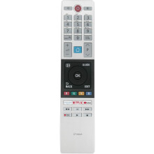 CT-8543 Erstatningsfjernkontroll for Toshiba FHD UHD XUHD TV med Netflix Youtube knapper