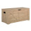 Pajta stílusú tárolópad, világosszürke, 100x40 cm, MDF 10
