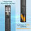 Til Hisense-TV-Remote-Control, Universel Erstatning til Hisense Smart TV, med 10 6