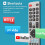 Replacement Sharp Telecomandă TV, Universal pentru Sharp TV Remote Telecomandă pentru Smart TV cu 4 Shortcuts Button, No Setup Required 4