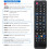 Replacement para Samsung TV Remote, Universal para Samsung Comando para Smart TVs, com Teletext Button 3
