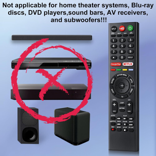 Do Sony-TV-Remote-Control-Replacement, Uniwersalny pilot do Sony Bravia Smart TVs 2