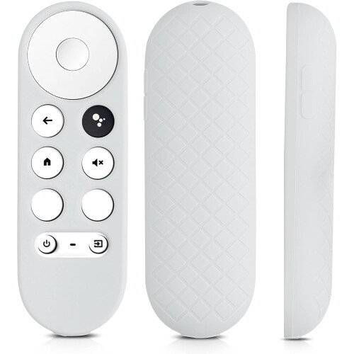 Case Compatibil cu Google Chromecast 2020 4K / Chromecast 2022 HD Case - Soft Silicon Husă pentru Telecomandă - Grey 2