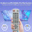 New Replacement Sharp TV Remote Control for Sharp Smart TV with F-Play Netflix buttons - No Setup Required 4