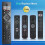 Pre Philips-TV-Remote-Control, Universal pre All Philips TV, s Ambilight Button 3