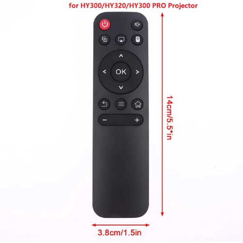 Fjernkontroll for HY300 HY320 HY300 PRO Projector Portable Android med Control Remote Universal 2