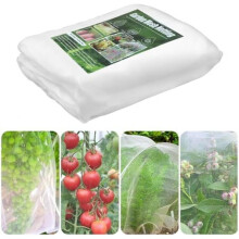 (2.5 x 10M) WEXFFU 4x10m Bird Netting Garden Protective Net for Fruit Trees Vegetables Plants Flowers Ponds with 50 Zip Ties Black