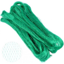 (4 ×10 M) WEXFFU 4x10m Bird Netting Garden Protective Net for Fruit Trees Vegetables Plants Flowers Ponds with 50 Zip Ties Black