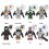 8 pièces de figurines mini Star Wars Clone Wars, jouet cadeau 1