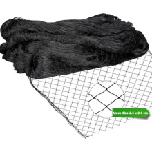 (7.5m x 15m) Alouweekuky 10m x 10m Bird Netting Black Heavy Duty 2.5x2.5cm Mesh Plant Protection Net for Chicken Coop Aviary Fruit Trees Vegetables