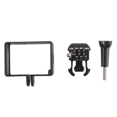 2X Protective Housing Side Border Frame Case Compatible with  Yi Xiaoyi Action Sport Camera Accessories Black 2