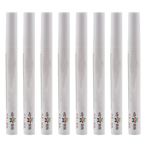 8 White Permanent Car Tyre Tire Metal Paint Pen
