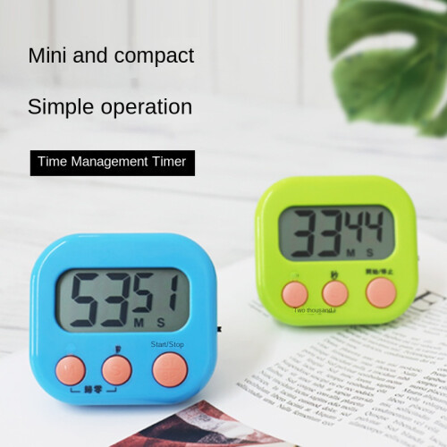 (Default, blue) Kitchen Timer: Home Use for Soups, Baking, and Study Management—Digital Timer