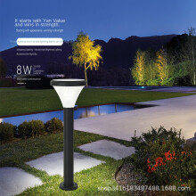 ((3000k) yellow light) Solar Lawn Lights, LED Landscape and Garden Lights, Residential, Suburban, and Villa Lights