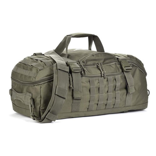 Sac de voyage étanche 3 voies, grande capacité, polyester 1000D, Noir, Taille M 1
