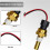 Engine Coolant Temperature Sensor with Connector Pigtail Engine Temperature Monitoring Component, OEM 19236568 3