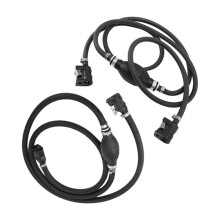 Outboard Motor Fuel Primer Bulb Marine Engine Manual One-Way Fuel Pump External Suction Hose 2m X 8mm