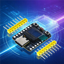 ESP32-C3 Development Board 0.42 Inch 72x40 OLED Development Board 2.4G WiFi BLE5.0 Type-C USB