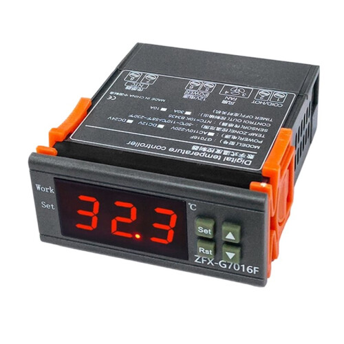 ZFX-G7016F Digital Thermostat Temperature Controller Microcomputer Digital Display Temperature Control  B 1