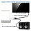 Adaptador Compatível com  para , Compatível com PC e Monitor HDTV. 6