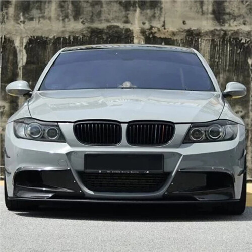 Front Bumper Side Splitter Lip Spoiler for  3 Series E90 M-Tech LCI 2009-2012 Front Canards Splitter Accessories