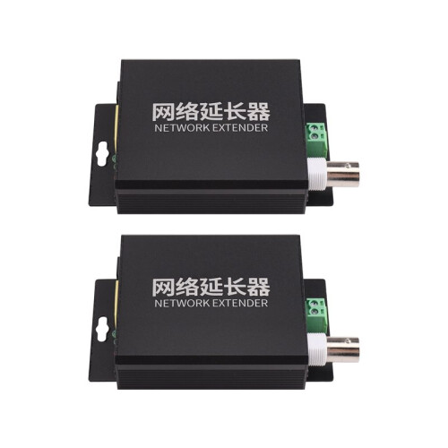 IP over Coaxial Converter EOC Transceiver Ethernet Power IP Network Data Through RG59 Coaxial Analog Transmitter