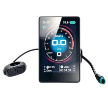 866C CAN Color Display for Bafang Mid Drive Motor M560 M430 M600 M510 M620, Supports Multiple Languages