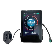 866C Color LCD Display for Bafang Mid Drive Motor G340 G320 BBSHD M615 BBS03 UART Electric Bike Speedometer Meter