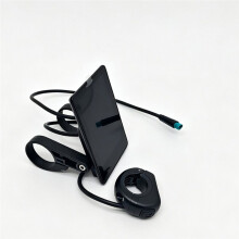 866C CAN-Farbdisplay für Bafang Mittelmotoren M560, M430, M600, M510, M620, Unterstützt Mehrere Sprachen