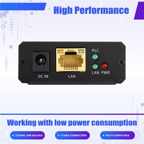 IP over Coaxial Converter EOC Transceiver Ethernet Power IP Network Data Through RG59 Coaxial Analog Transmitter 2